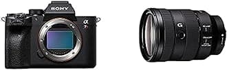 Sony Alpha 7R iv Full Frame Mirrorless Camera, ILCE-7RM4A with FE 24-105mm F4 G OSS Standard Zoom Lens, SEL24105G