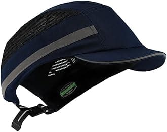 Bump Cap for Safety Baseball Cap Style Hard Hats for Adult Men Women Breathable Lightweight Safety Hat for Head Protection with Reflective Stripes