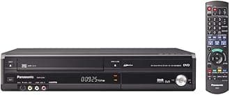 Panasonic DMR-EZ48VEBK - DVD Recorder & VCR Combination - With 1080P Up-Conversion & Freeview - Black
