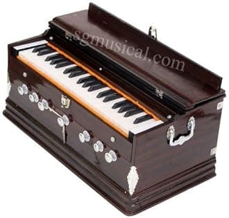 SG MUSICAL Best Harmonium 7 Stopper, Double Bellow, 39 Key, Two Reed (Bass-Male),3 1/4 Octave, Kepler, Harmonium