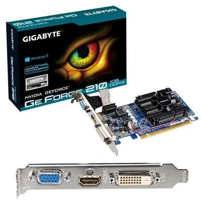 1 - GeForce 210 1GB 64Bit