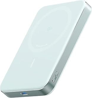 Anker MagGo Power Bank, Ultra-Slim 10,000mAh Magnetic Battery Pack, Qi2 Certified 15W Ultra-Fast MagSafe Compatible Portable Charger, Ergonomic Design, for iPhone17/16/15/14 Series Only（Not for Pixel）