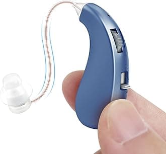 Entry Level Rechargable Digital Hearing Amplifier Bha-203, Blue, 8 Ounce