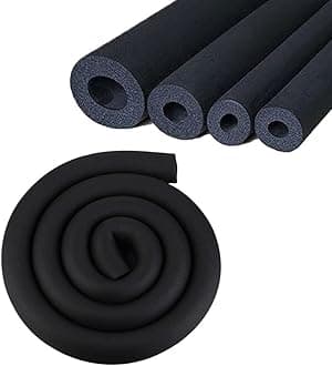 Foam Pipe Insulation, 3/4" Foam Tubing for Guitar Rack , Utensils,and Roof Rack, etc-- 3/4"(19mm) ID 1-31/64"(37mm) OD - 6Ft (3/4x1-31/64)