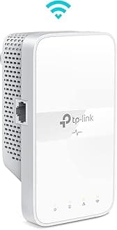 TP-Link Powerline Wi-Fi Extender (TL-WPA7617) - AV1000 Powerline Ethernet Adapter with AC1200 Dual Band Wi-Fi, Gigabit Port, Passthrough, OneMesh, Ethernet Over Power, Plug & Play, Add-on Unit