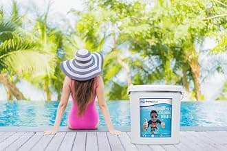 Deep Blue - 200g STABILISED Chlorine Tablets 10kg SLOW RELEASE