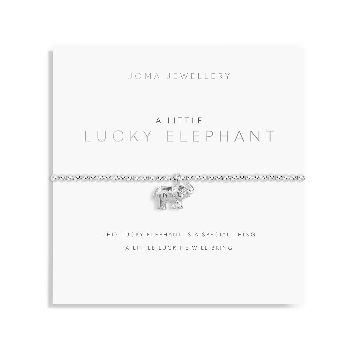 a little LUCKY ELEPHANT Bracelet
