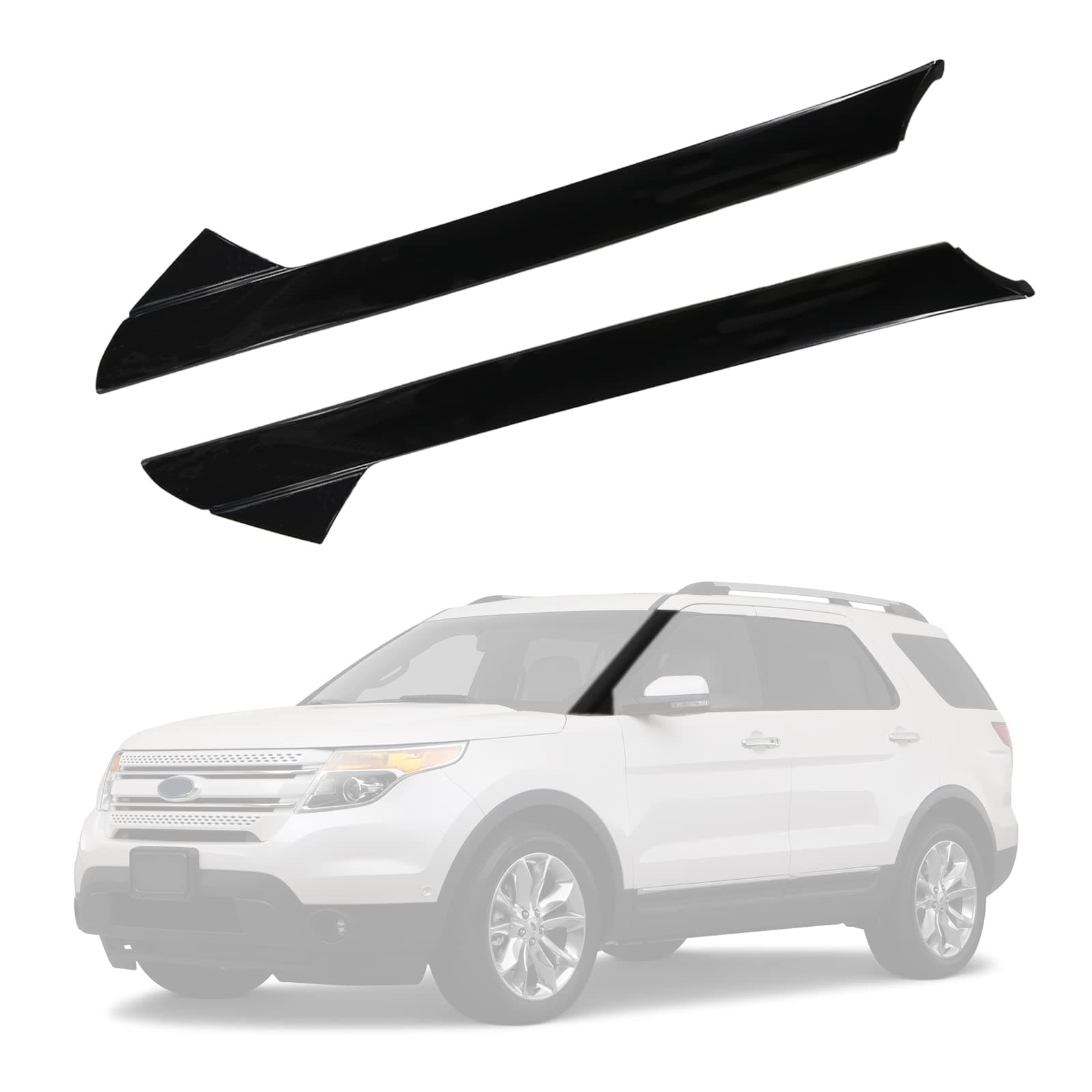 A-Pillar Front Molding Windshield Outer Trim