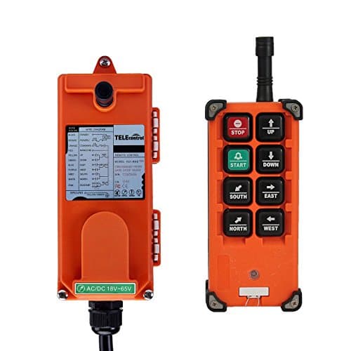 Hoist Crane Wireless Remote Control F21-E1B AC/DC 18V-65V (1 Transmitter + 1 Receiver)