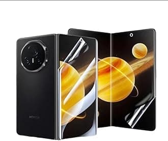2pcs High Sensitive Hydrogel film for Honor Magic V2 5G 7.92" Transparent Soft TPU Screen Protector Self-Healing, Ultra-Thin, Explosion-Proof, Fingerprint Unlock