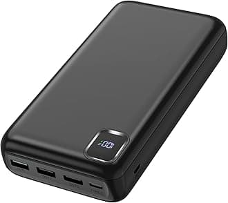 Portable-Charger-Power-Bank - 50000mAh Powerbank PD 30W and QC 4.0 Fast Charging External Battery Pack with USB-C LED 4 Outputs & 2 Inputs Portable Charging for iPhone 15 14 13 pro, Samsung