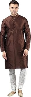 Modern Garments Silk Blend Men's Kurta Pyjama Set/Kurta Pajama for Men