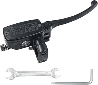 Triumilynn Right 1" 25mm Brake Master Cylinder Motorcycle Replacement for Hon-da Shadow Goldwing Magna VTX, Ya-maha Road Star V-Star, Su-zuki Intruder Savage, Kawa-saki Vulcan