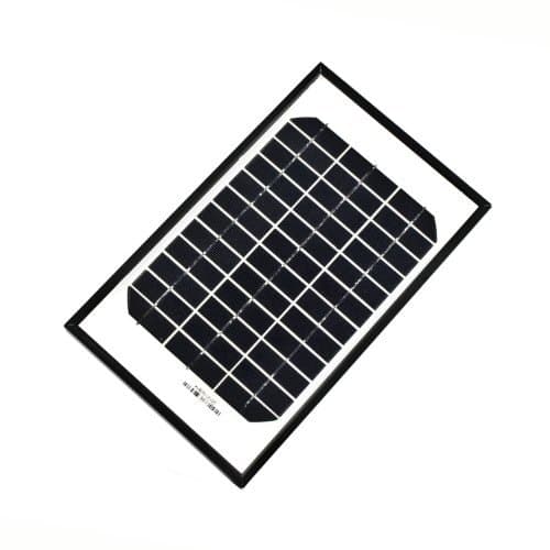 ALEKO 5W 5-Watt Monocrystalline Solar Panel