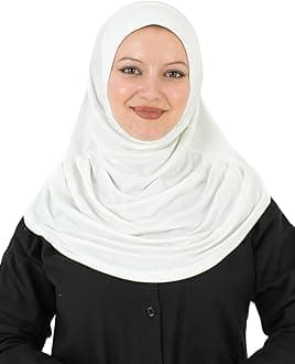 Plain Ready To Wear Hijab for Women, Muslim Instant Turbans, Soft Jersey Scarf, Islamic Clothes, Long Hijabs, Abaya