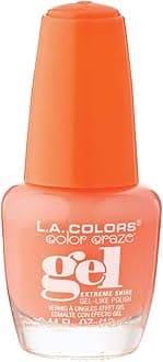 L.A. COLORSCreamy Neon Gel Nail Enamel Good Vibes, 0.44 Fl Oz