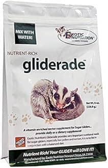 Exotic Nutrition Gliderade Nectar (8 oz.) - Vitamin-Enriched Healthy Nectar Supplement - Powdered Mix - Provides Necessary Carbohydrates for Sugar Gliders