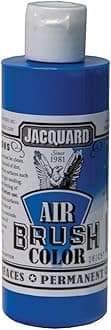 Jacquard Fluorescent Airbrush Color, 4 oz., Fluorescent Blue