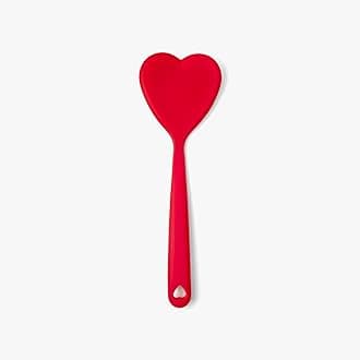 Love Ties Gifts Silicone Spatula – Heart-Shaped Baking Spatula – Cute Cooking Utensil for Housewarming – Heat-Resistant Silicone Kitchen Utensil for Mixing, Baking 11.5” (30 cm) L x 4” (10 cm) W