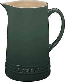 Le Creuset Stoneware Pitcher, 1.6 qt., Artichaut