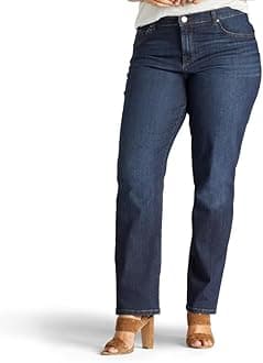 Lee Women's Oversized Relaxed Fit Straight Leg/Jeans 99, Verona, 26