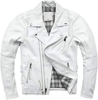 Black Motorcycle Leather Jacket Men Natural Real Cowhide Slim Fit Vintage Brown Mens Jackets