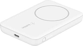 Portable Charger, MagSafe Charger Wireless Power Bank - 7.5W Wireless Charger - Portable Magnetic Battery Pack - iPhone 16, 15, 14, 13, Plus, Pro, Max, AirPods, Google Pixel 10, etc. - White