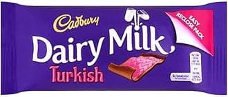 CadburyDairy Milk Turkish 48g Chocolate Bar from Ireland