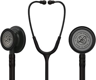 Classico lll Zed Black Finished Dual Side Stethoscope For Doctors/Nurse Acoustic Stethoscope (Black)