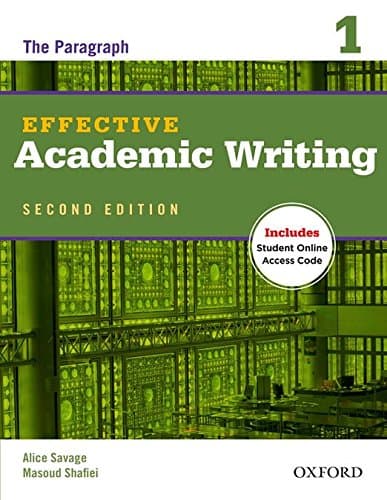 Effective Academic Writing 2nd Edition 1 Student's Book with Online Practice