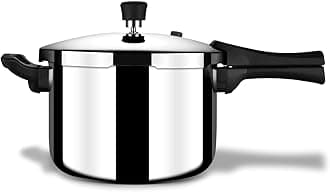 - Xpress Triply 3 L Triply Pressure Cooker Tall, Induction Cooker, Outer Lid Pressure Cooker, Induction & Gas Stove Compatible, 5 Years Warranty