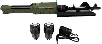 Rotoshovel Backwoods - Powered Handheld Shovel with Auger & Safety Shutoff fo...