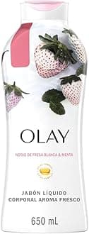 Olay Fresh Outlast Body Wash, White Strawberry & Mint, 22 Fl Oz, 1 Pound