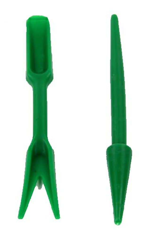 America Hello 2pc Transplanting Device Planters Dig Tool for Seedling Garden Nursery Trays
