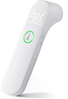 Viproud Thermometer for Adults and Kids, Fast Accurate Baby Thermometer, FSA HSA Eligible, Fever Alarm & Mute Mode, Baby Essentials - Lifetime Support