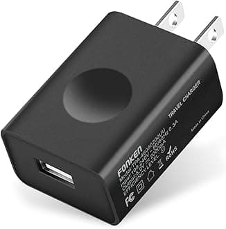USB Wall Charger, FONKEN 5V 2A Power Adapter Universal Travel Charger USB Plug Cell Phone Charger Block Cube Compatible with iPhone, iPad, Google Nexus, Samsung, LG, HTC, Moto and More