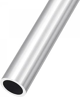 sourcing map 6063 Aluminum Tube (26mm OD x 20mm ID x 300mm L), Aluminum Round Tubing - for Home Furnishing, Machinery, DIY Handicraft
