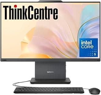 LenovoThinkCentre Business All-in-one Computer, 23.8" FHD IPS Display, Intel Core i5-13420H Processor, 64GB DDR5 RAM, 2TB PCIe SSD, Wi-Fi 6, Webcam, USB-C, HDMI in&Out, Windows 11 Pro