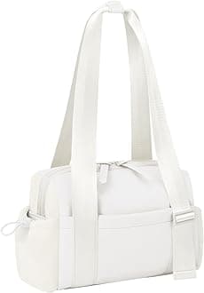 Mini Gym Bag for Women Girls Small Gym Tote Bag with Wet Compartment Waterproof Travel Duffle Bag Cute Workout Sport Bag