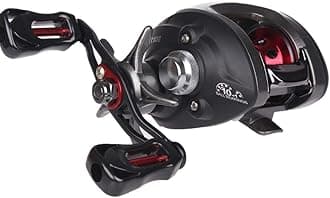 Baitcasting Fishing Reels Saltwater Freshwater Spincasting Reels Carbon Fiber Drag 18 LBS 12 + 1 Shielded Stainless Steel Ball Bearings Baitcasters Spool Sport Baitcast Reel