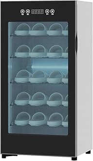 JUMEIYP Shoe Sterilization Dryer,Smart Drying Shoes Cabinet,Double Ultraviolet Ozone Sterilization, Internal Circulation Hot Air PTC Heating,Can Control Time,for beauty salons, home (5 Layered)