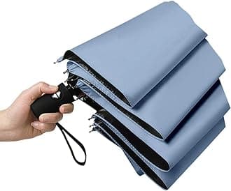 Cloudia Automatic Windproof Travel Umbrella, Umbrella in Rain and Sun for Women and Men