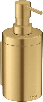AXOR Universal Circular Modern Bath and Kitchen Sink Soap dispenser in Brushed Gold Optic, 42810250