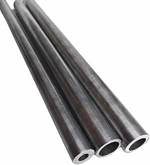OD 13/14/15mm, Length 25cm/50cm 20# Carbon Steel Precision Seamless Tube - Hollow Round Steel Pipe(OD13xID8mmx50cm)