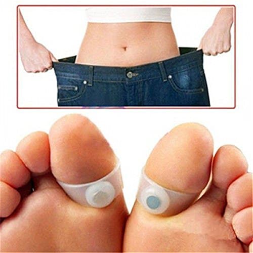 Massage Toe Ring Keep Fit Be Slimming Fat Burning for Loss Weight Health Care Easy Portable Silicone Foot Care Tool