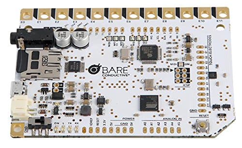 SENSING BOARD, ARDUINO COMPATIBLE TOUCH BOARD By BARE CONDUCTIVE