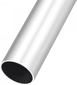 sourcing map 6063 Aluminum Tube (30mm OD x 27mm ID x 300mm L), Aluminum Round Tubing - for Home Furnishing, Machinery, DIY Handicraft