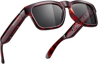 OhO sunshine Water Resistant Audio Sunglasses,Fashionable Bluetooth Sunglasses to Listen Music and Make Phone Calls,UV400 Polarized Lens