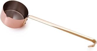 Mauviel M'Passion Copper Mini Sauce Pan With Long Handle, 0.3-qt, Made In France