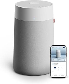 BLUEAIR Air Purifier for Rooms up to 103 m²| Blue Pure 3450i Max (311i+ MAX)– Smart, Quiet, HEPASilent Technology, Removes Allergens, Pet Dander, Smoke, Dust and Mold